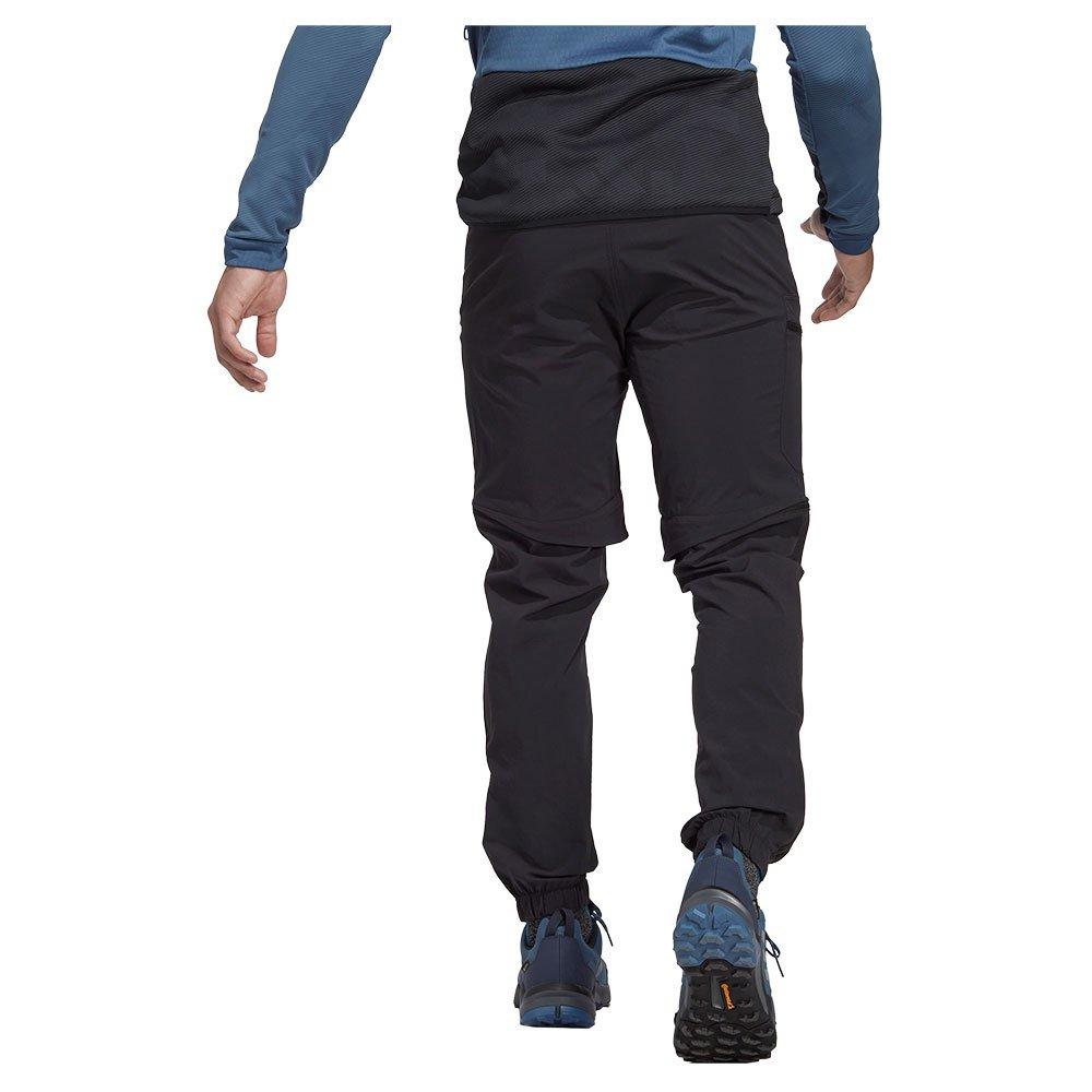 Adidas Men's Utilitas Zip Off Trousers - Black | Tiso UK