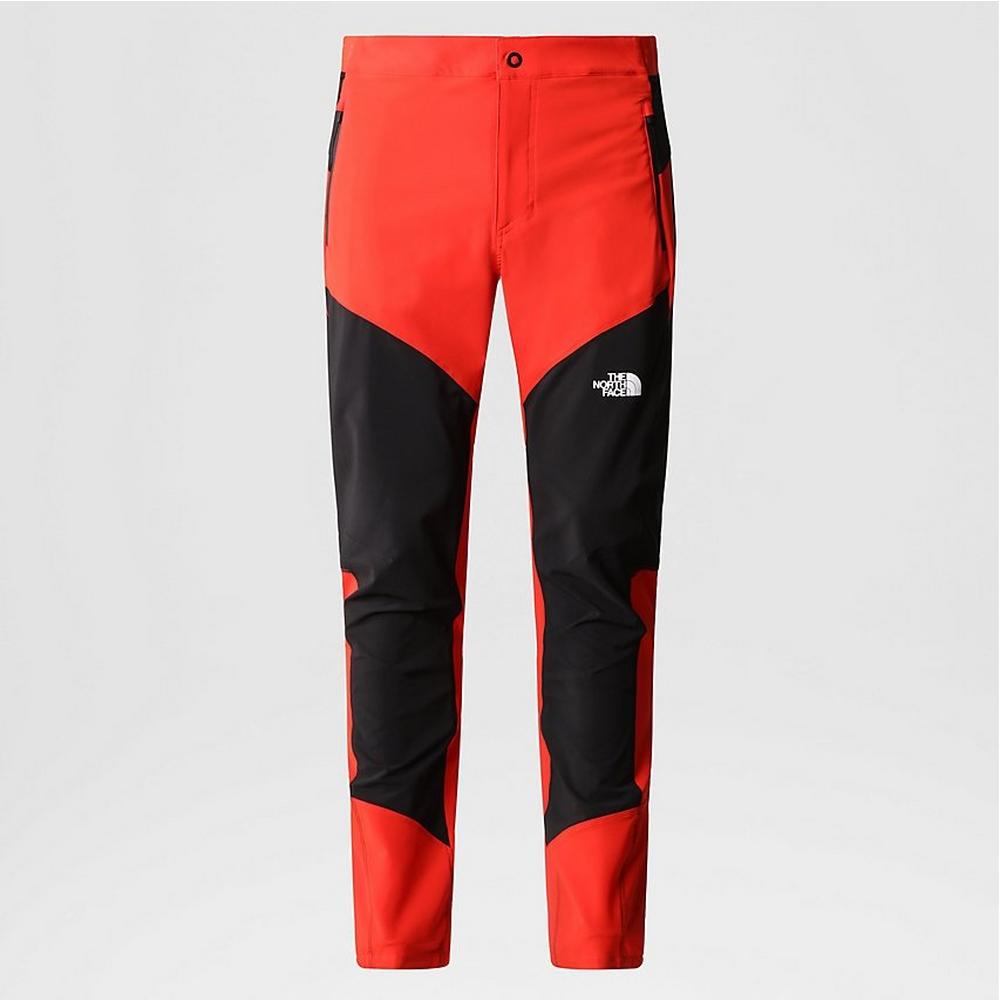 The North Face Men's Felik Slim Tapered Pant - Firey Red/TNF Black