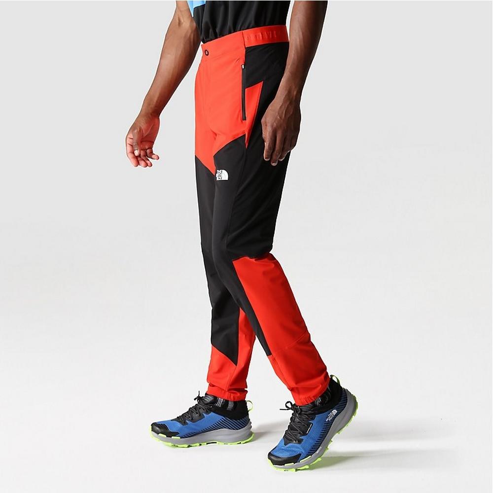 The North Face Men's Felik Slim Tapered Pant - Firey Red/TNF Black