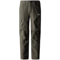  Men's Exploration Convertible Tapered Trousers (Long) - Taupe Green