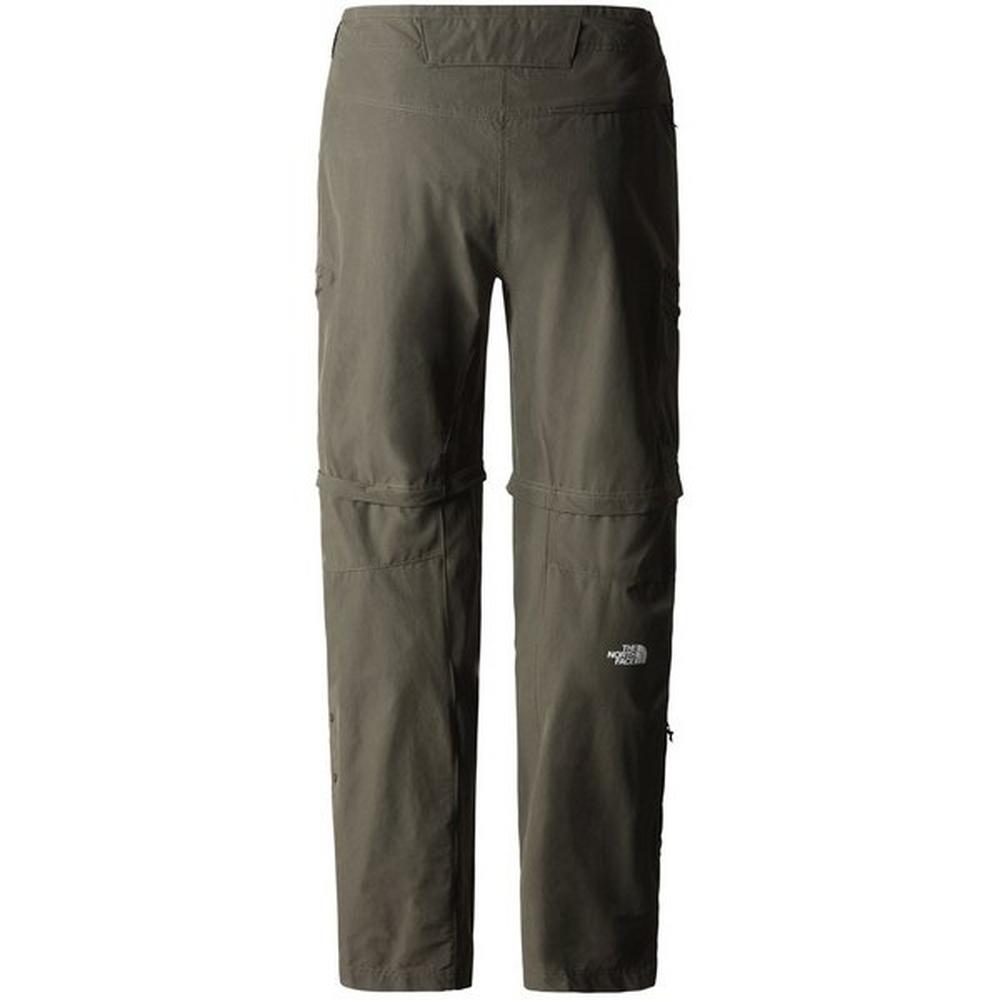 The North Face Men's Exploration Convertible Tapered Trousers (Long) - Taupe Green