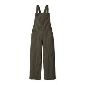 Women's Stand Up Cropped Overalls - Green