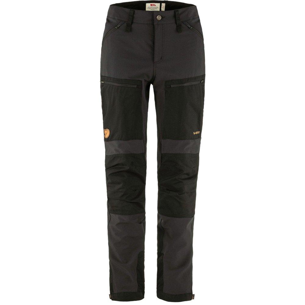 Fjallraven Women's Black Keb Agile Trousers - Trousers Size 36