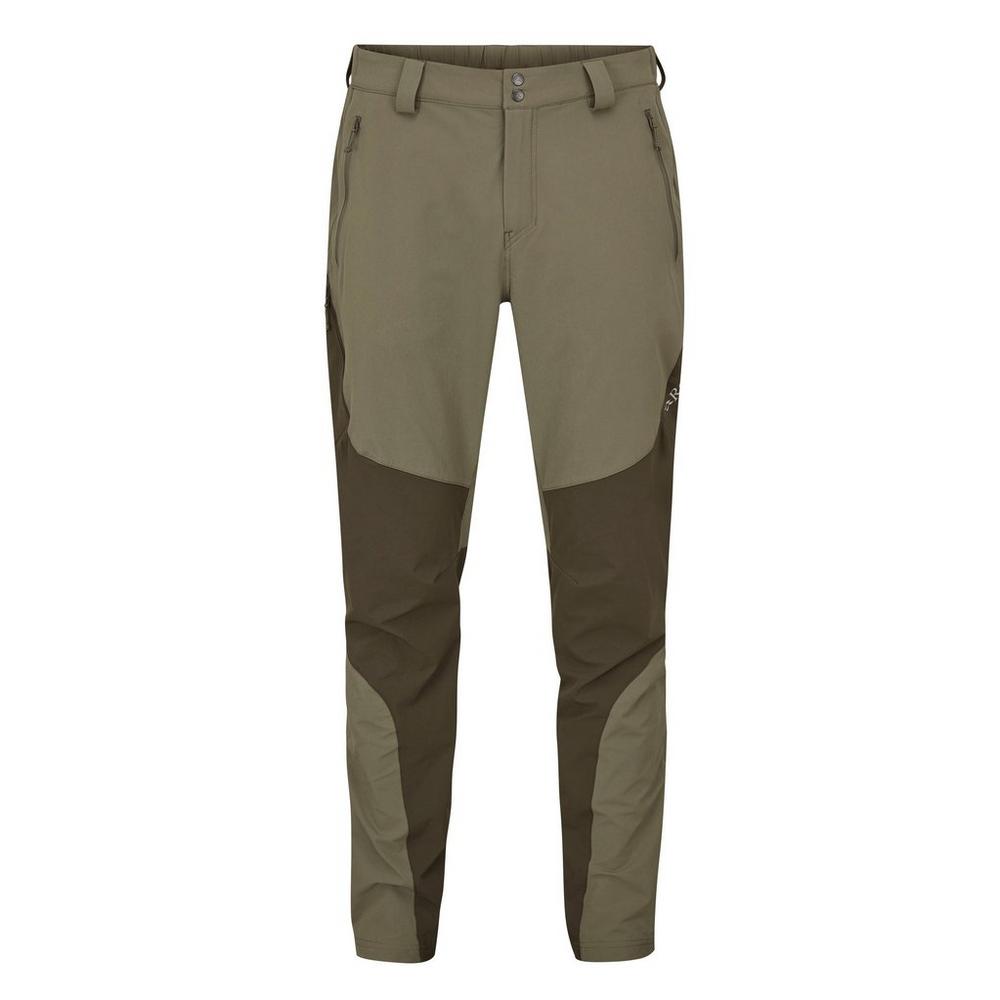 Rab Men's Torque Mountain Pants - Light Khaki Army