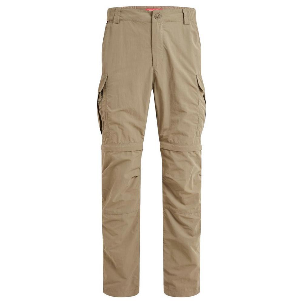 Craghoppers Men's NosiLife Convertible Cargo Trousers III - Brown