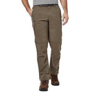Men's Convertible Trousers - Brown