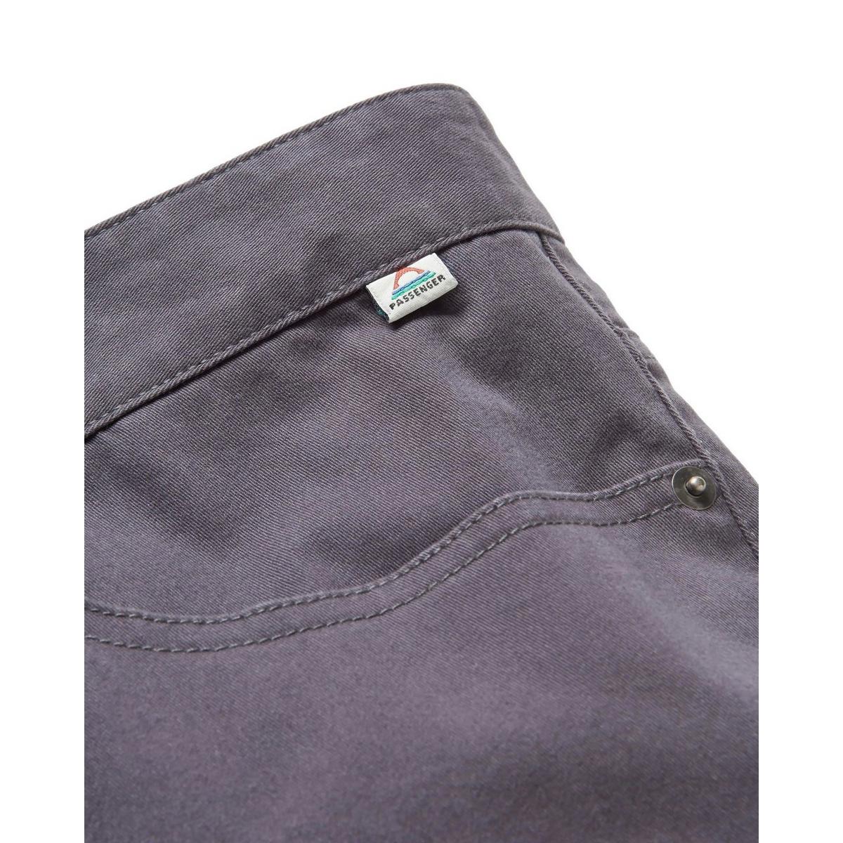 Passenger Men's 365 5 Pocket Trousers - Grey
