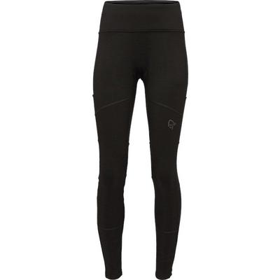 Norrona Women's Femund Warmwool Flex2 Tights - Black