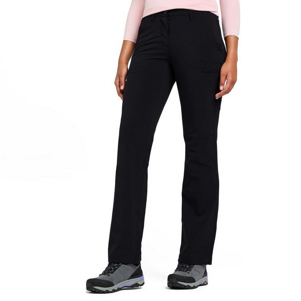 Peter Storm Women's Stretch Roll-Up Trousers (Short) - Black