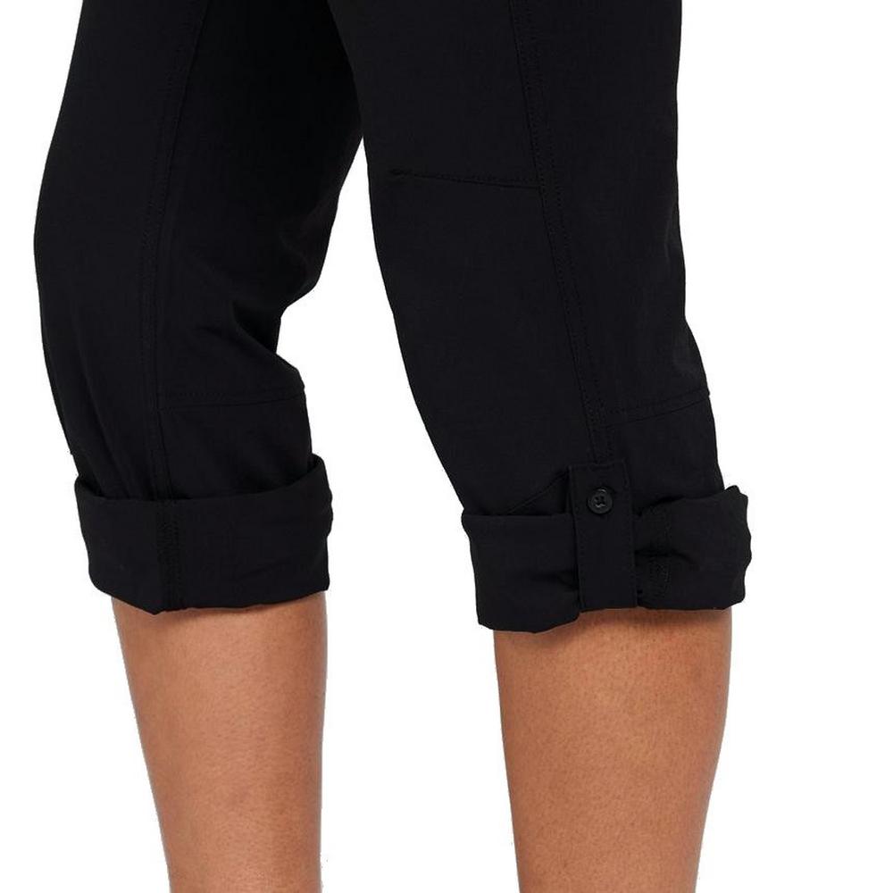 Peter Storm Women's Stretch Roll-Up Trousers (Short) - Black