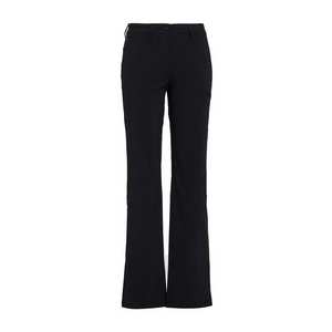 Women's Stretch Roll-Up Trousers (Regular) - Black