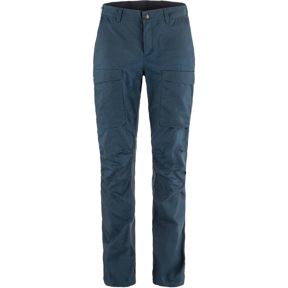 Fjallraven Women's Abisko Hybrid Trail Trousers - Navy