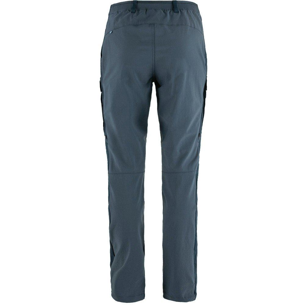 Fjallraven Women's Abisko Hybrid Trail Trousers - Navy