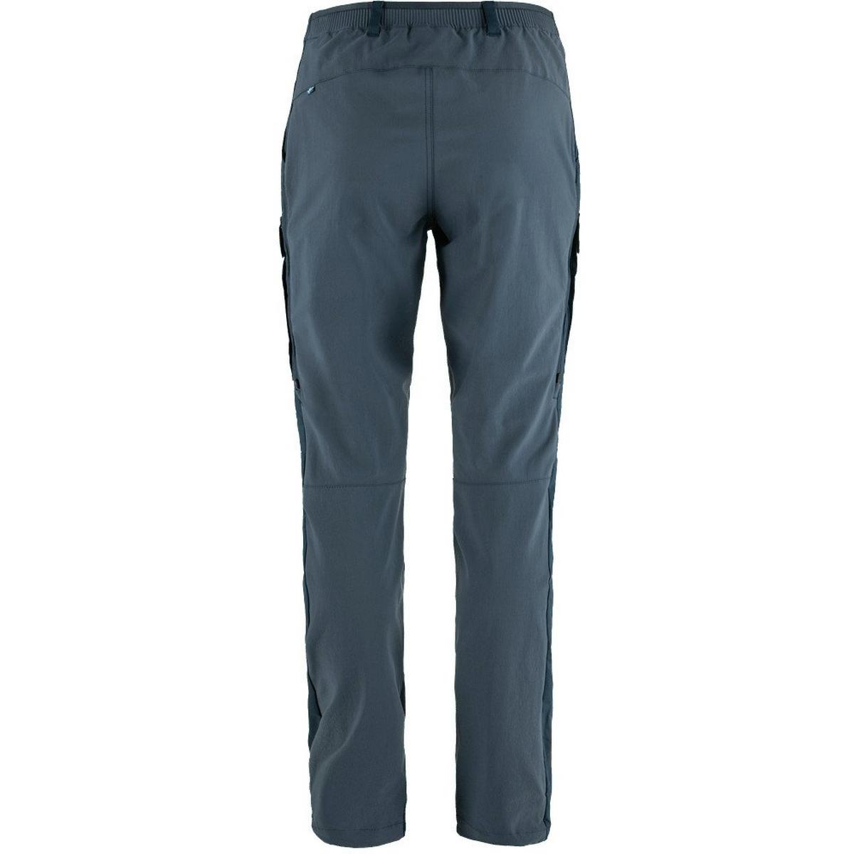 Fjallraven Women's Abisko Hybrid Trail Trousers - Navy