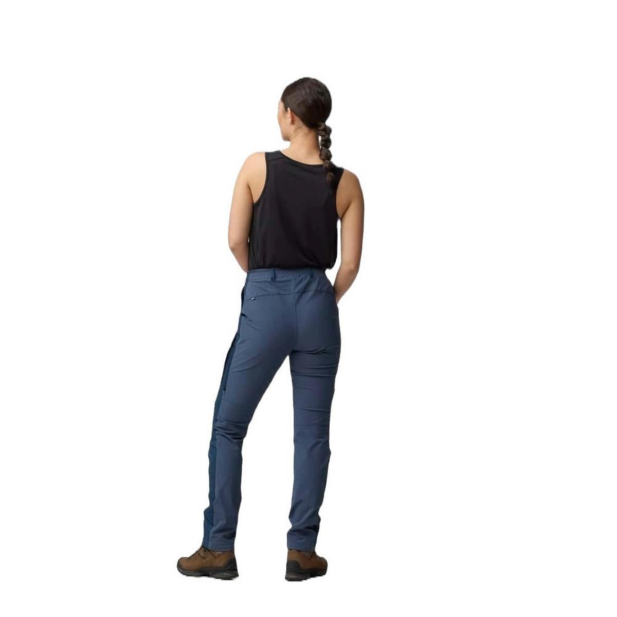 Fjallraven Women's Abisko Hybrid Trail Trousers - Navy