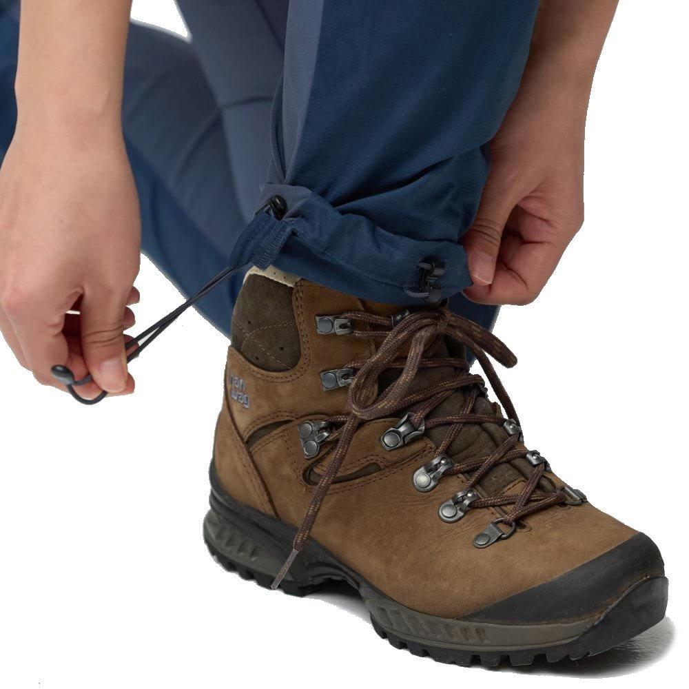 Fjallraven Women's Abisko Hybrid Trail Trousers - Navy