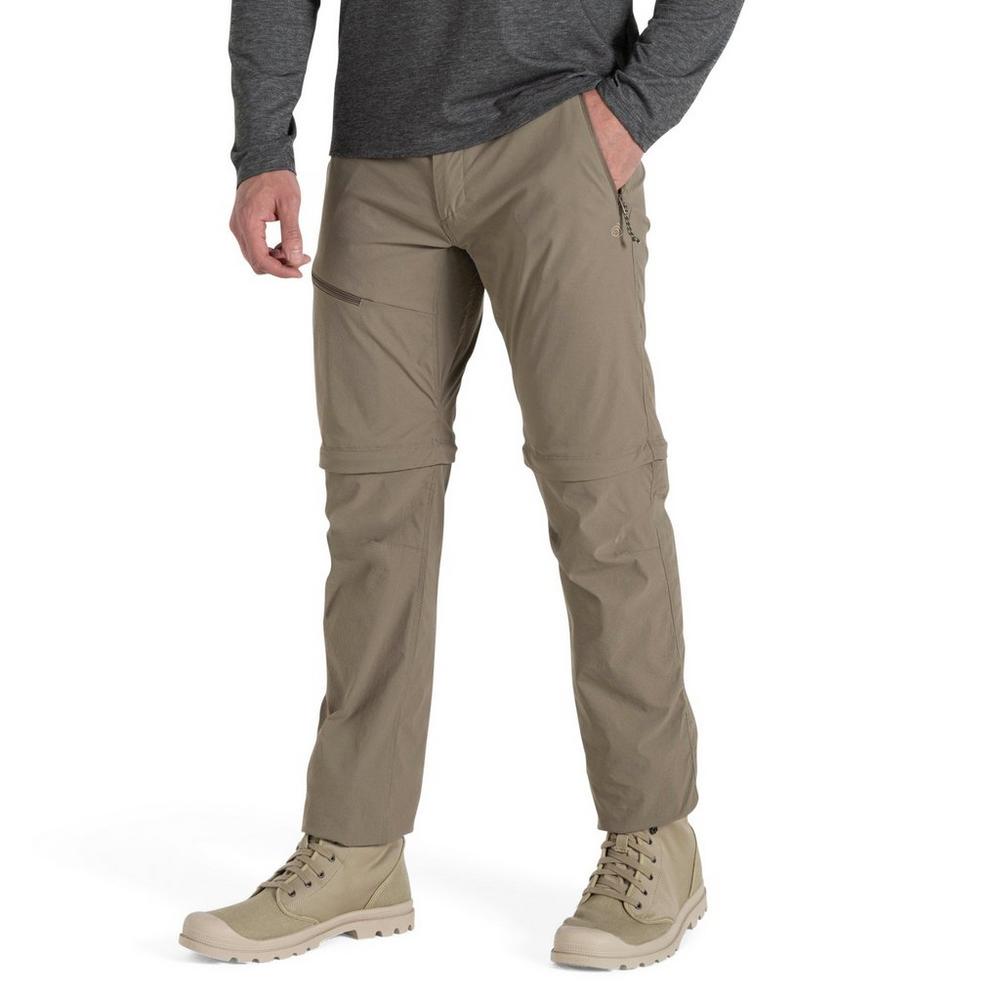 Craghoppers Men's NosiLife Pro Convertible III Trousers - Beige