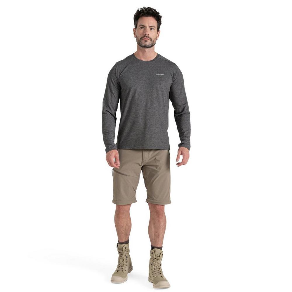 Craghoppers Men's NosiLife Pro Convertible III Trousers - Beige