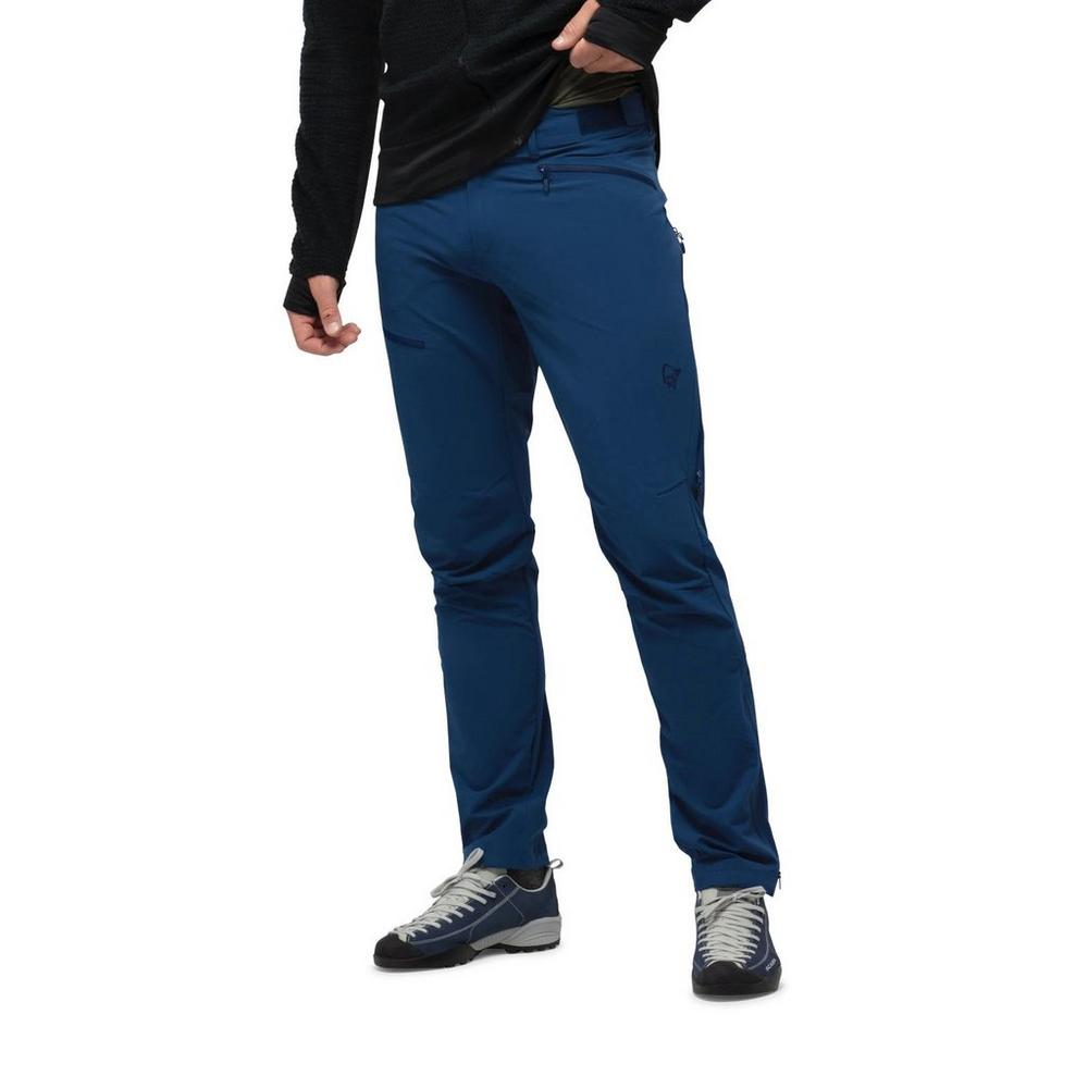 Norrona Men's Falketind Flex 1 Pants - Blue