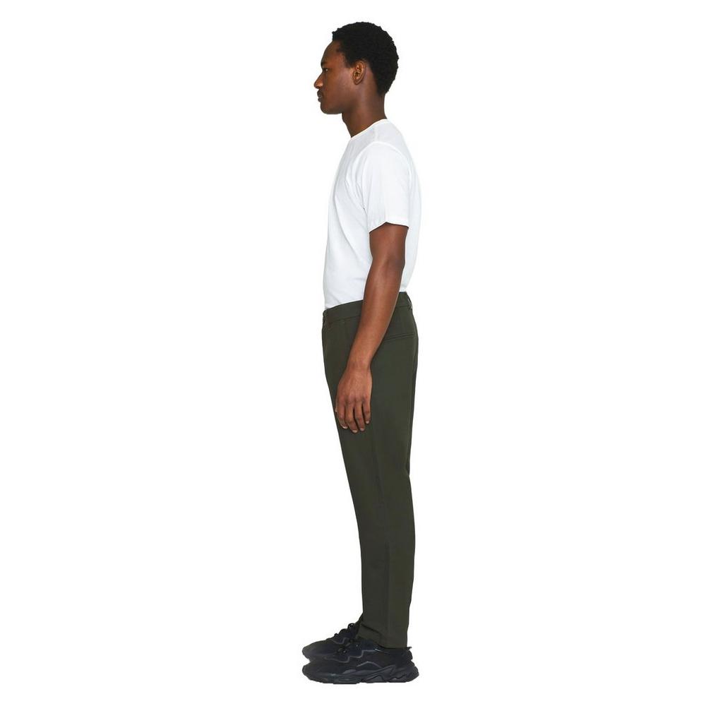 Knowledge Cotton Men's Chuck Twill Chino Pants - Regular - Green