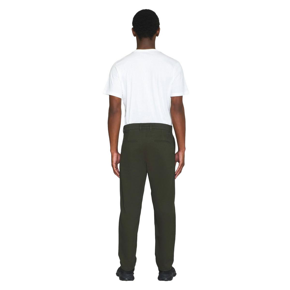 Knowledge Cotton Men's Chuck Twill Chino Pants - Regular - Green
