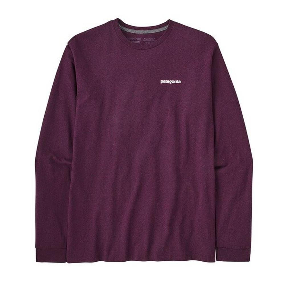 Patagonia Men's Long Sleeve P6 Logo Responsibilitee - Night Plum