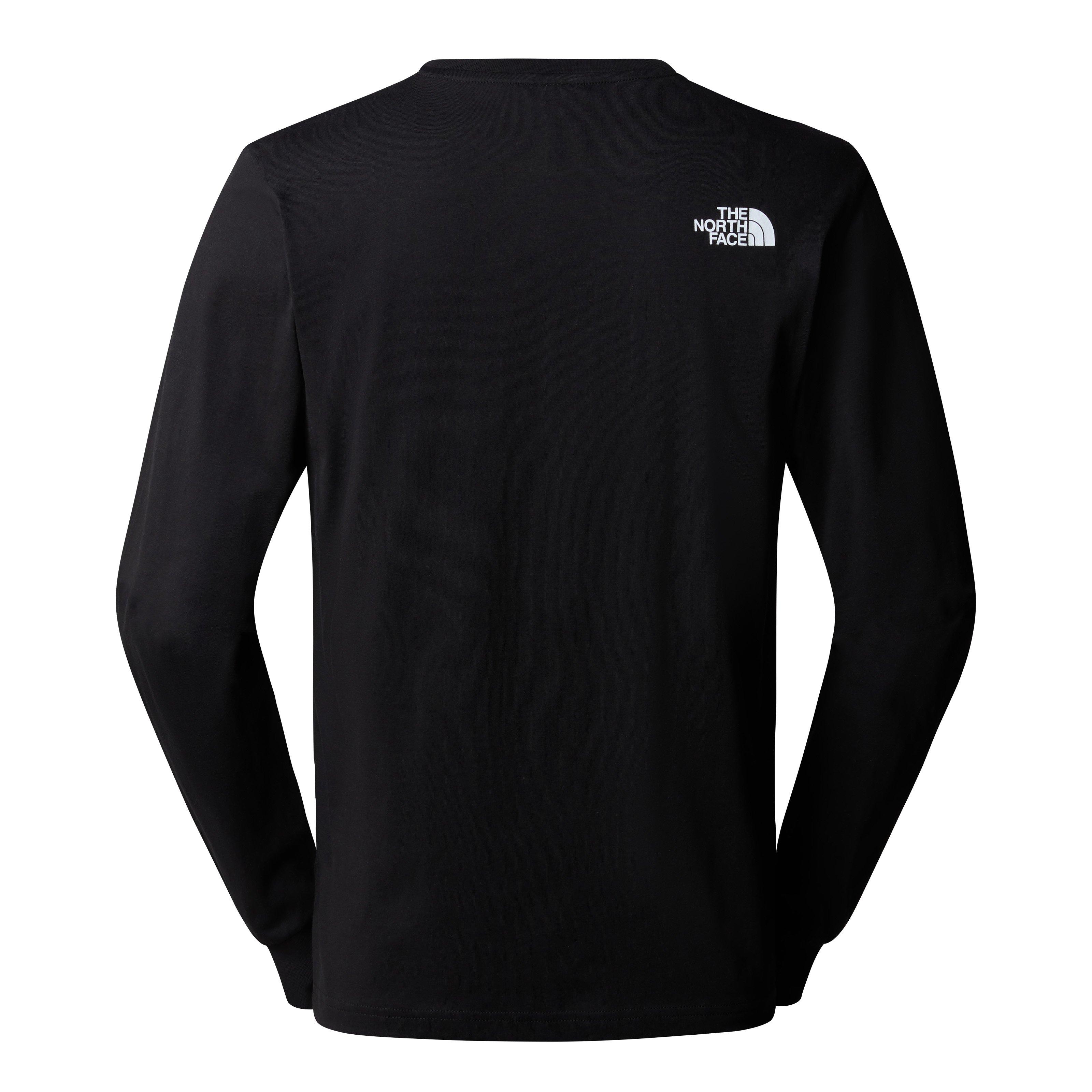 The North Face Men's Fine Long-Sleeve T-Shirt - Black | George Fisher