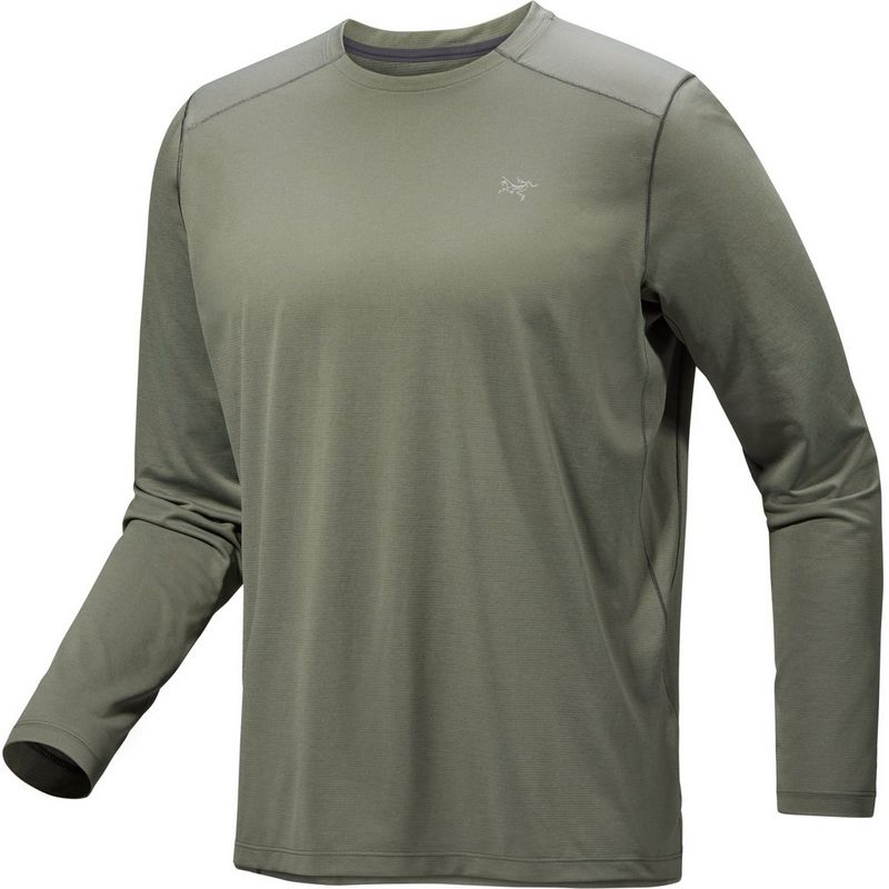 Arc'teryx Men's Cormac Crew Long Sleeve T-Shirt - Forage Heather