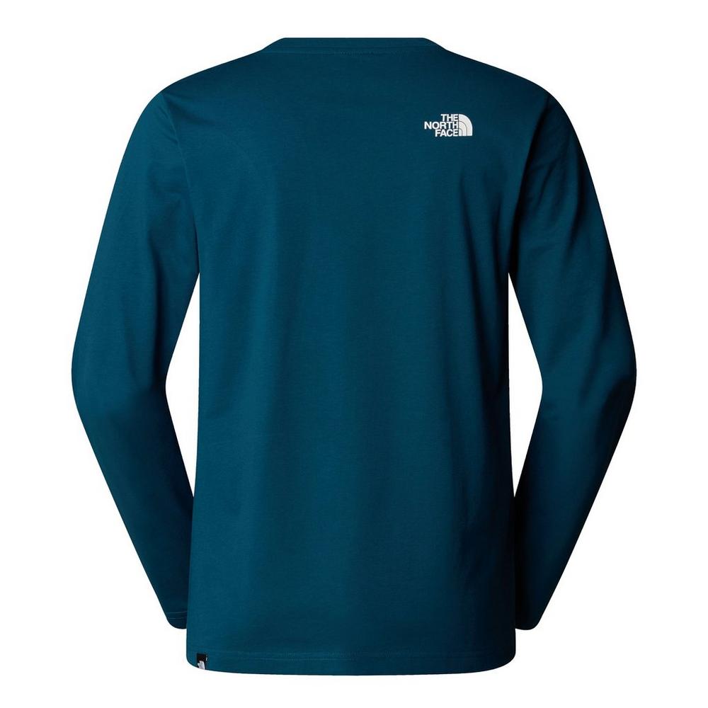 The North Face Men s Long Sleeve Simple Dome T Shirt Navy George Fisher