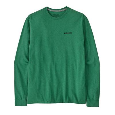 Patagonia Men's Long-Sleeved P6 Logo Responsibili-Tee® T-Shirt - Green