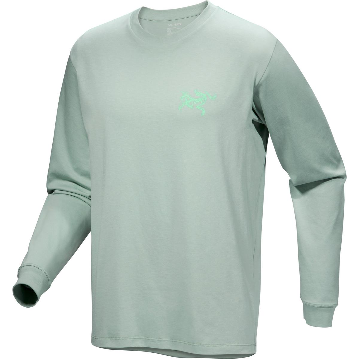 Arc'teryx Men's Kragg SL Cotton Long-Sleeve T-Shirt - Stone Green / Phosphorescent