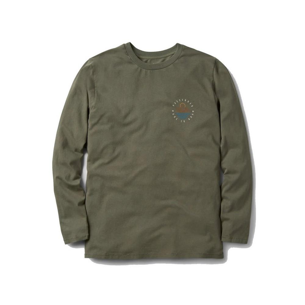 Passenger Men's Escapism Long-Sleeve T-Shirt - Green