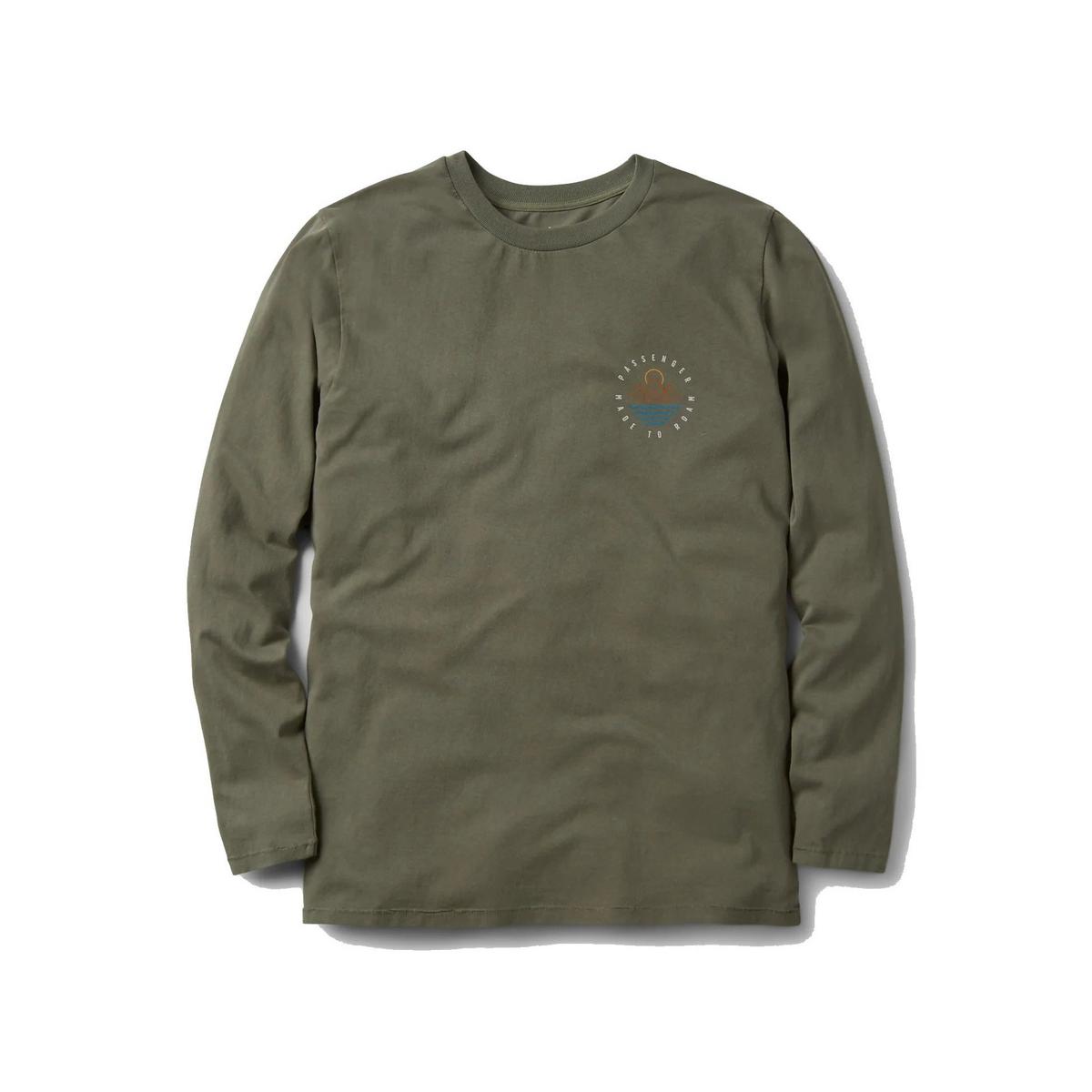 Passenger Men's Escapism Long-Sleeve T-Shirt - Green