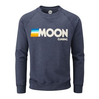 Moon Men's Crew Neck Sweater - Blue