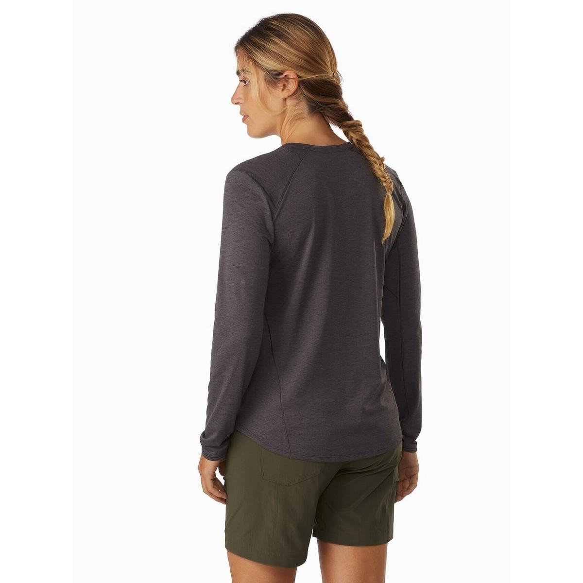 Arcteryx Women's Kadem Henley Top LS - Black