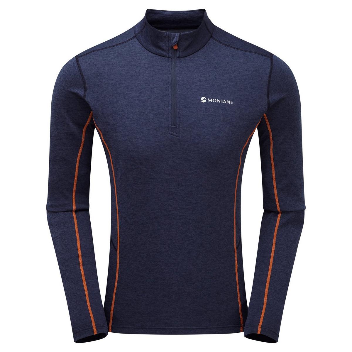 Montane Men's Dart Zip Neck - Antarctic Blue