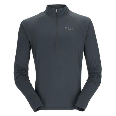 Rab Men's Sonic Long Sleeve Zip - Beluga