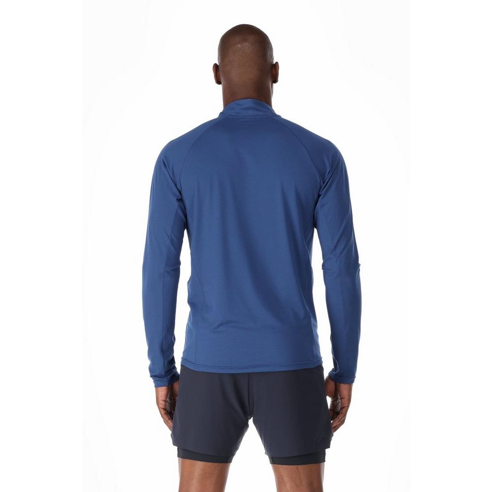 Men's Rab Sonic Long Sleeve Zip, Long-Sleeve Tech T-Shirts