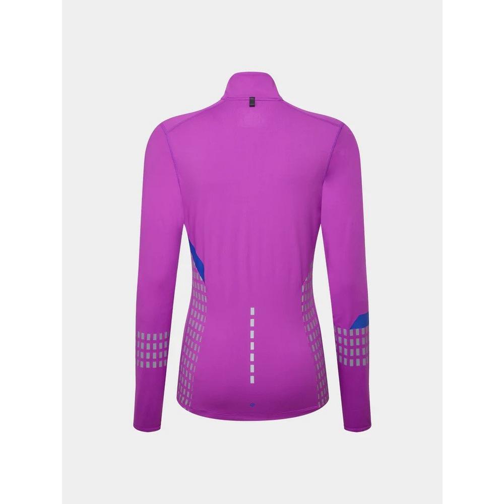 Ronhill Women's Tech Afterhours 1/2 Zip Tee - Pink