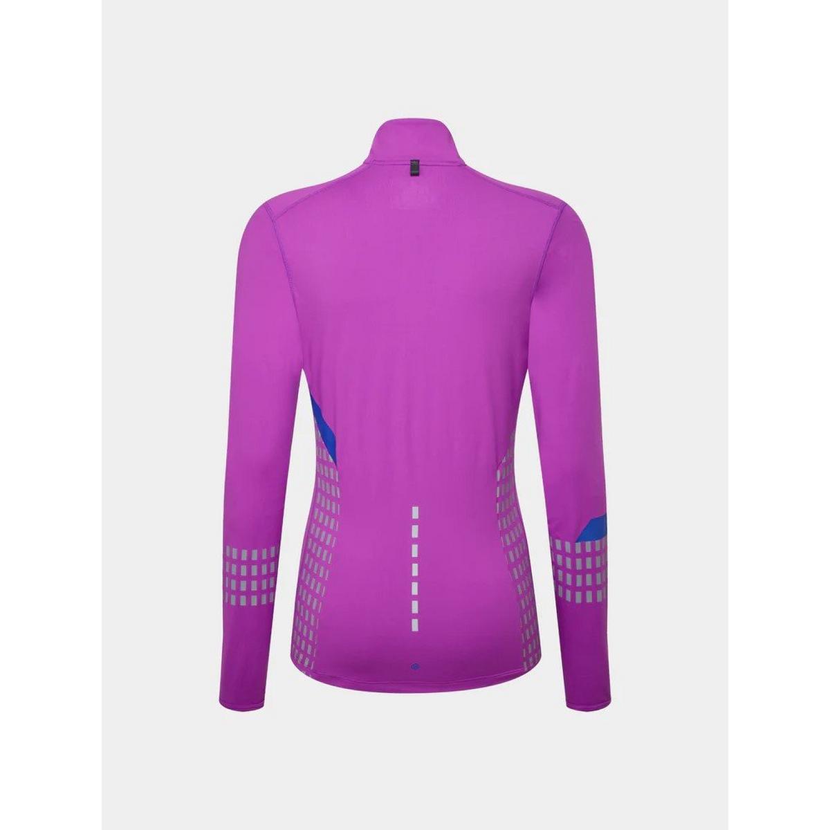 Ronhill Women's Tech Afterhours 1/2 Zip Tee - Pink