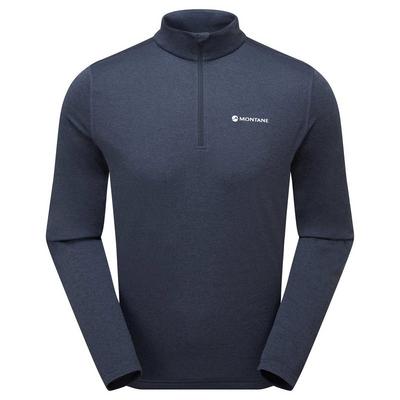 Montane Men's Dart Zip Neck - Eclipse Blue