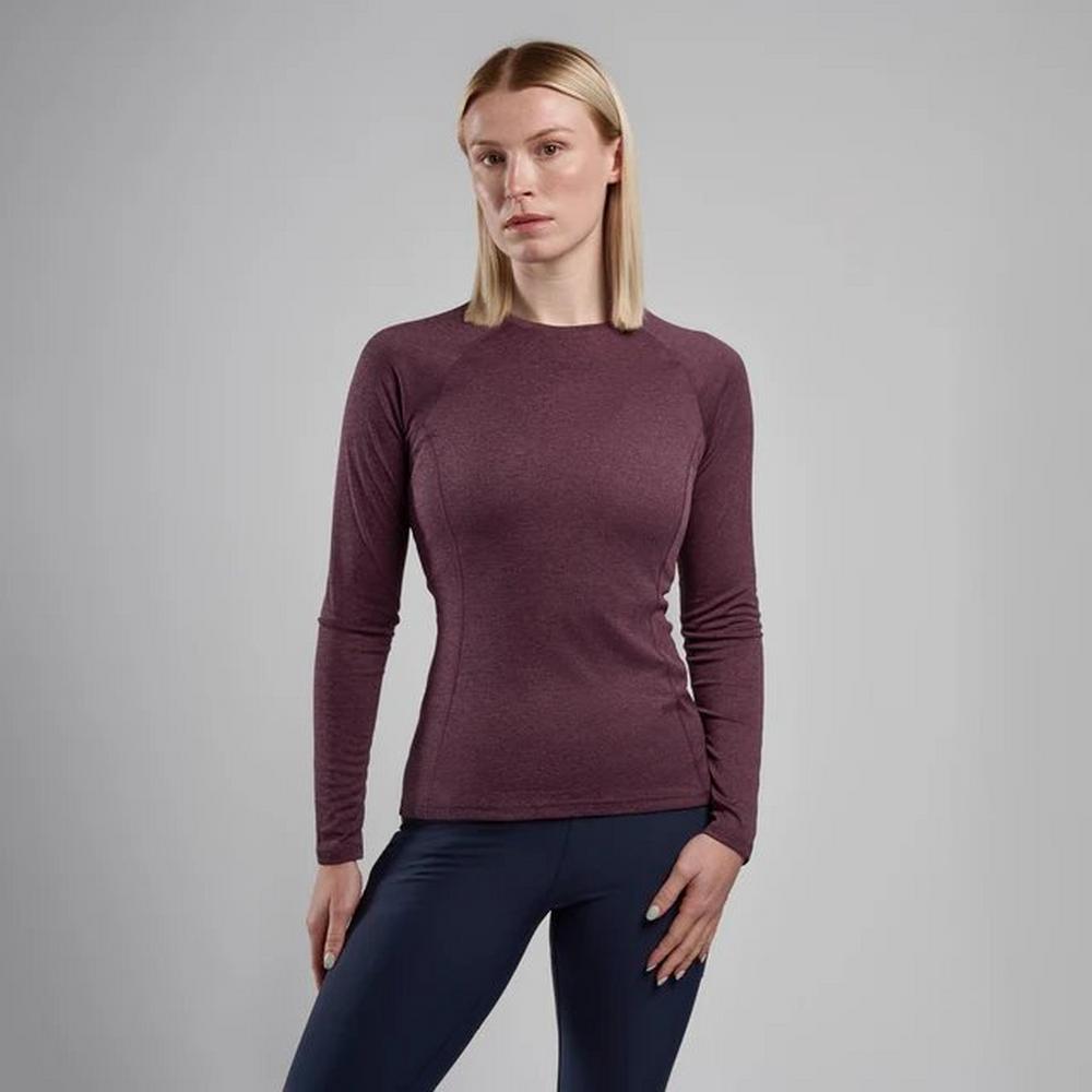 Montane Women's Dart Long-Sleeve T-Shirt - Purple