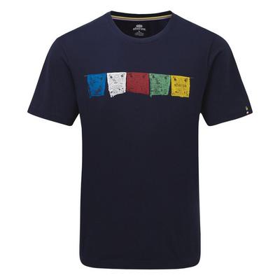 Sherpa Adventure Men's Tarcho Short-Sleeved T-Shirt - Navy