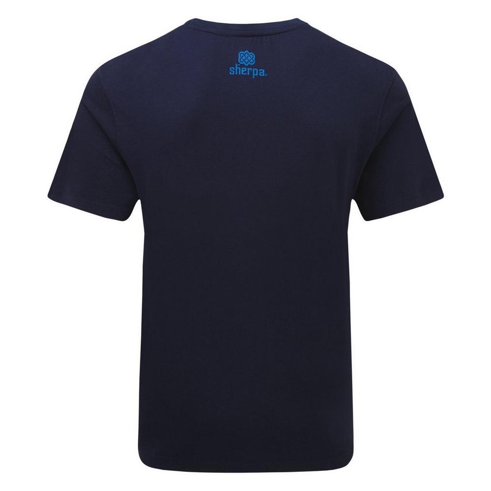 Sherpa Adventure Men's Tarcho Short-Sleeved T-Shirt - Navy