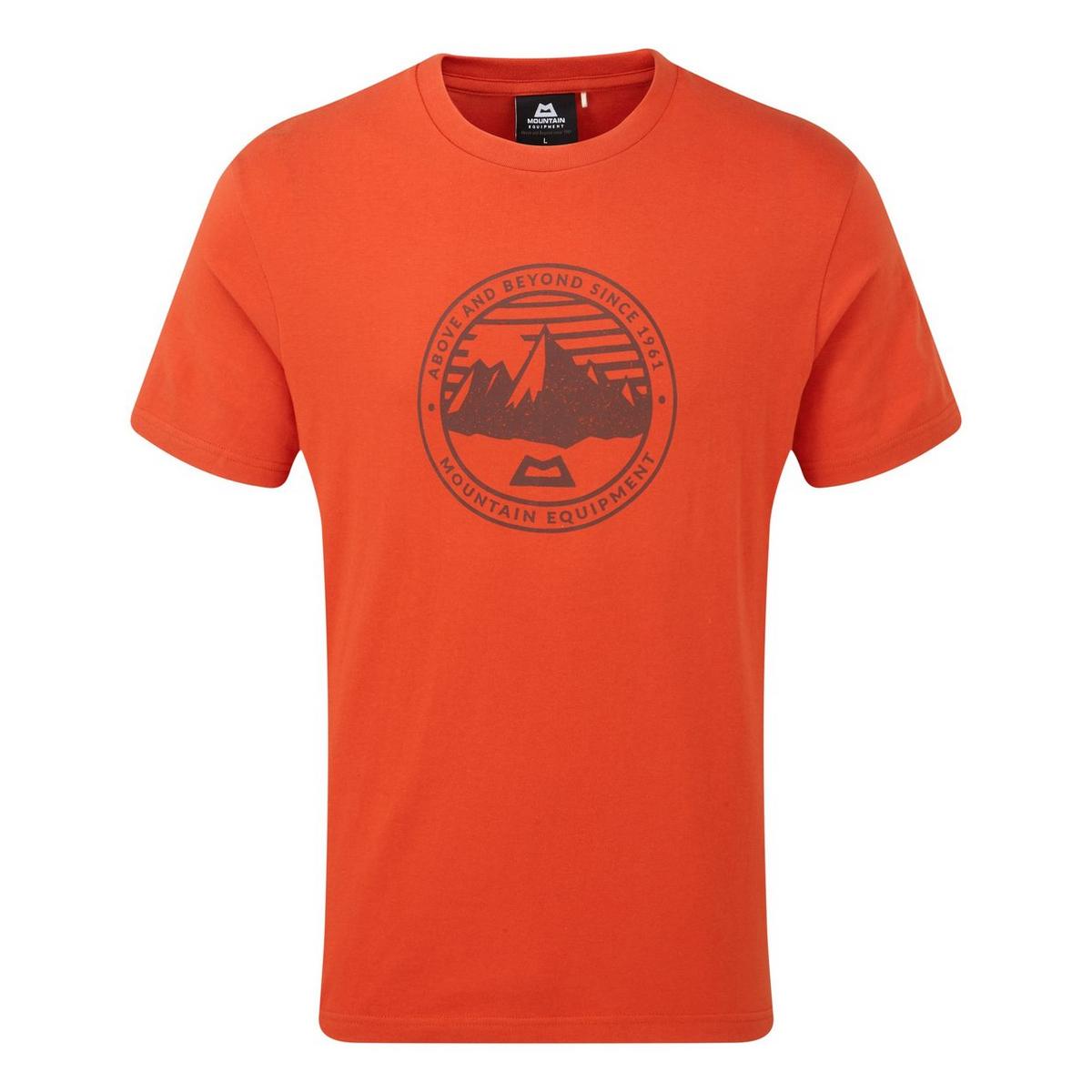 Mountain Equipment Men's Mountain Equipment Roundel Tee - Orange