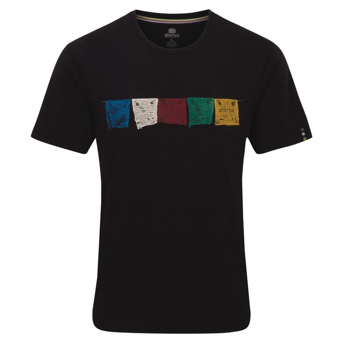 Sherpa Adventure Men's Sherpa Adventure Tarcho SS T-Shirt - Black