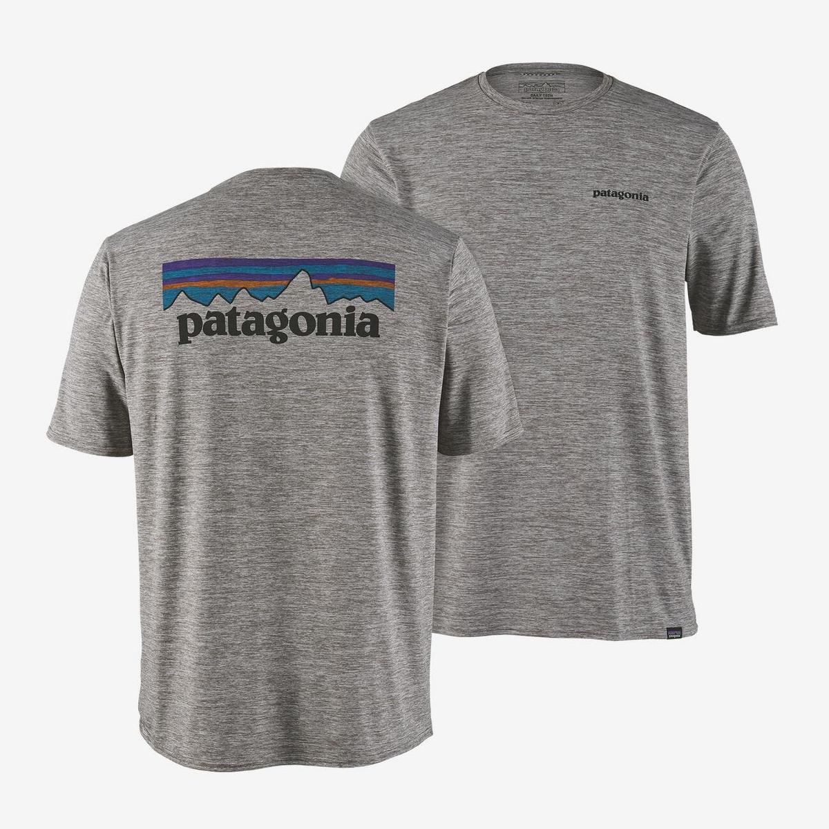 Patagonia Men's Patagonia SS Cap Cool Daily T-Shirt - Grey