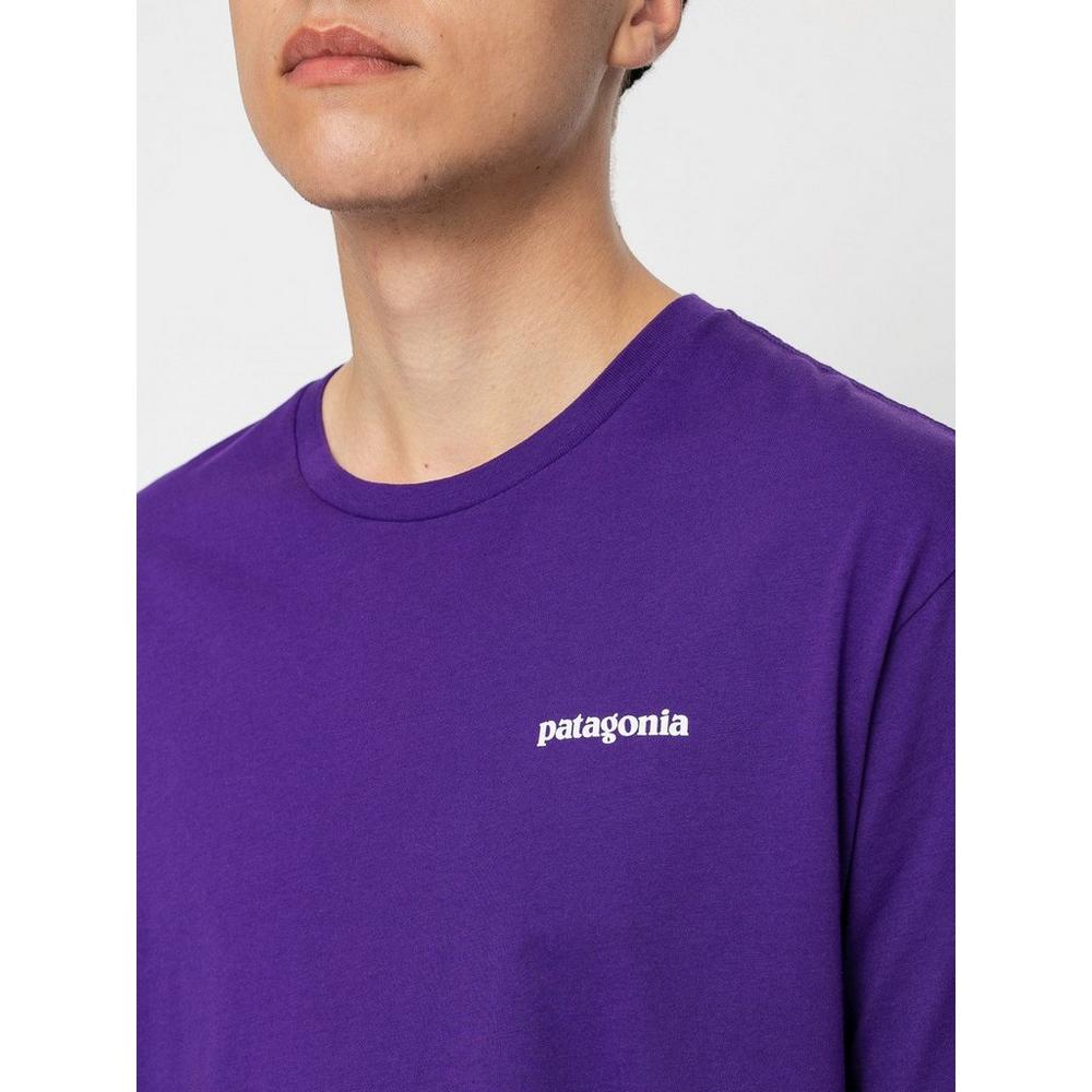 Patagonia purple cheap t shirt