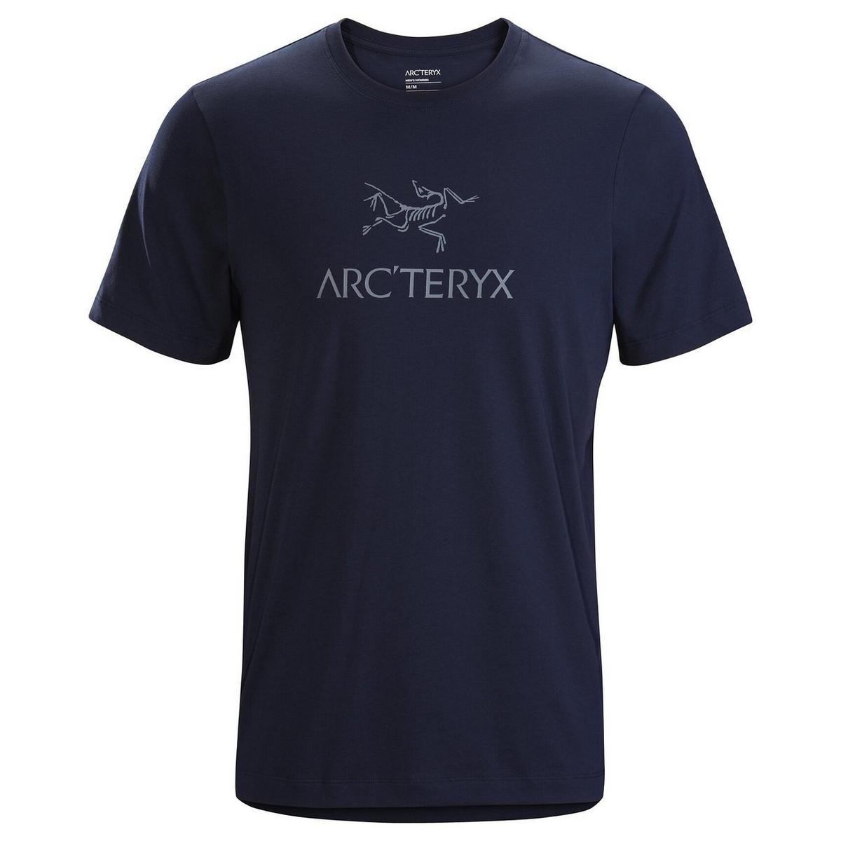 Arcteryx Men s Arc word SS T Shirt Navy