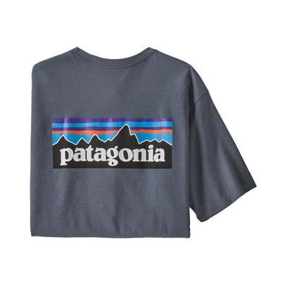 Patagonia Men's P-6 Logo Responsibili-Tee - Plume Grey